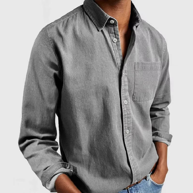 Camicia Uomo Casual Everyday