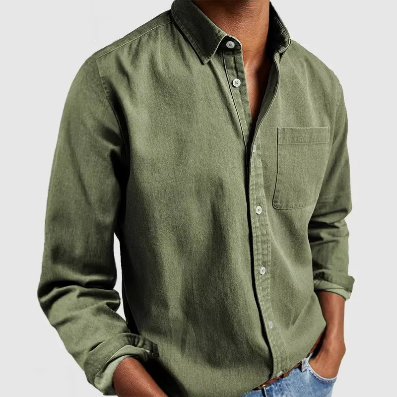 Camicia Uomo Casual Everyday