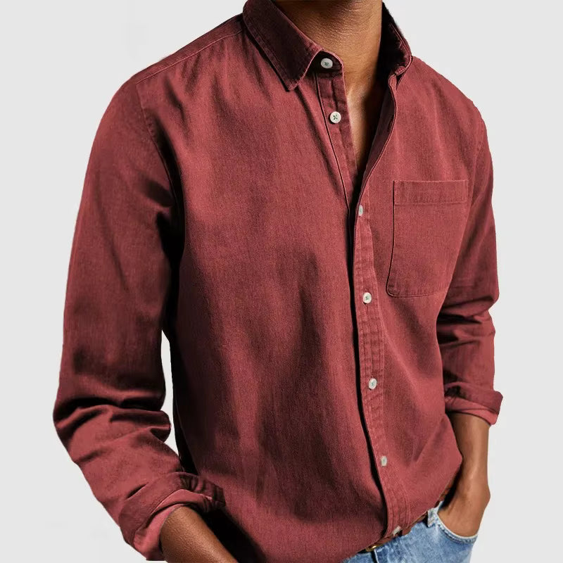 Camicia Uomo Casual Everyday
